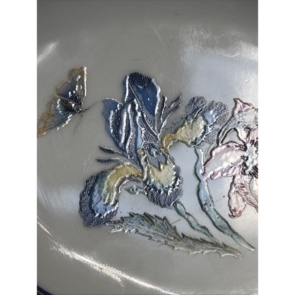 Mottahedeh The Merian Service Porcelain Oval Jewelry Trinket Dish Portugal - Picture 10 of 12